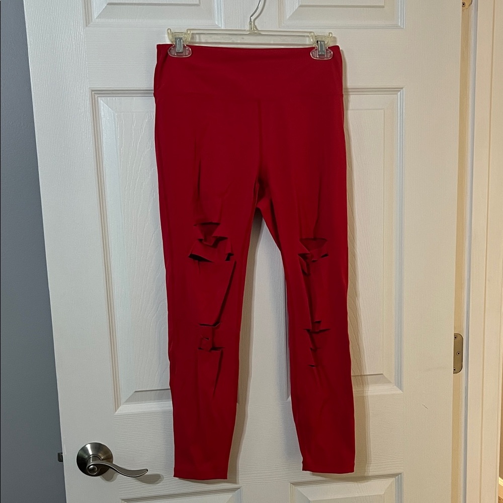 Zyia slash luxe leggings 6-8